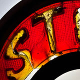 As Found: 1920s-30s Tail Light STOP Lens