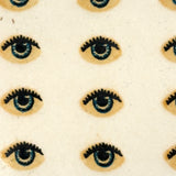 Eyes Everywhere, Three Surreal-esque Sheets of Old Vinyl Transfer Doll Eyes