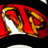 As Found: 1920s-30s Tail Light STOP Lens