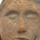 Very Gentle and Serene Feeling Old End of Day Brick Clay Head