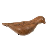 Antique Carved Burl Wood Bird, Presumed  Native American Woodlands, Ex. Axtell Collection