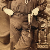 Scottish Sailor with Very Stuffed Pants, T. Gilfillan Glasgow CDV, Late 19th Century