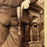 Scottish Sailor with Very Stuffed Pants, T. Gilfillan Glasgow CDV, Late 19th Century