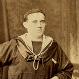 Scottish Sailor with Very Stuffed Pants, T. Gilfillan Glasgow CDV, Late 19th Century