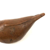 Antique Carved Burl Wood Bird, Presumed  Native American Woodlands, Ex. Axtell Collection