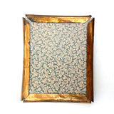 A Token of Love, Mid 19th Century Hand-colored Sentiment Card in Gold Foil Wrap