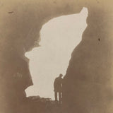 Into the Void, c. 1900 Kodak #3 Photo of Man in Silhouette
