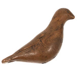 Antique Carved Burl Wood Bird, Presumed  Native American Woodlands, Ex. Axtell Collection