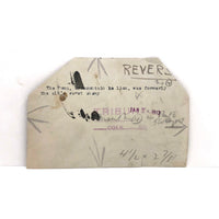 Trimmed and Partially Hand-colored 1912 Press Photo of Puma