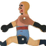Double Sided Painted Jointed Toy Boxer