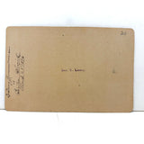 Mourning Flowers for Joseph G. Pickett, Aged 16 Years, 10 Mos, 25 Days, 1896 Albumen Cabinet Card