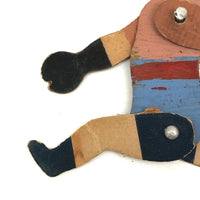 Double Sided Painted Jointed Toy Boxer