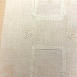 Very Lovely 1939-40 French Sewing Samples Notebook in Wonderful Hand-sewn Cover