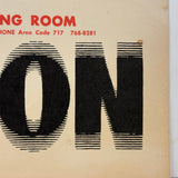 TENSION (Lose it Here), Excellent Design c. 1960s Plain and Fancy Farm, Bird in Hand PA Advertising Flier