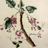 Lush and Lovely c. 1750 Four Vignette Dutch Watercolor on Watermarked Wove