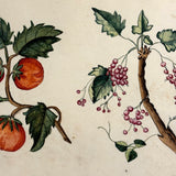 Lush and Lovely c. 1750 Four Vignette Dutch Watercolor on Watermarked Wove