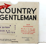 To Horseheads, NY: 1930s Country Gentleman Advertising Mailer / Subscription Card