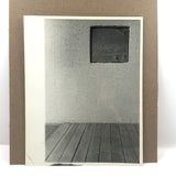 1967 Minimalist 8 x 10 Photo of Wall with Square Cutout by Bill Anderson, NYC