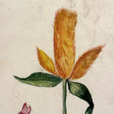 Lush and Lovely c. 1750 Four Vignette Dutch Watercolor on Watermarked Wove