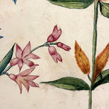Lush and Lovely c. 1750 Four Vignette Dutch Watercolor on Watermarked Wove