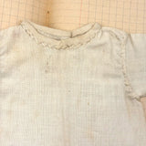 Very Lovely 1939-40 French Sewing Samples Notebook in Wonderful Hand-sewn Cover