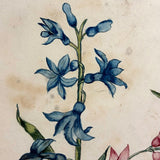 Lush and Lovely c. 1750 Four Vignette Dutch Watercolor on Watermarked Wove
