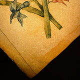 Lush and Lovely c. 1750 Four Vignette Dutch Watercolor on Watermarked Wove