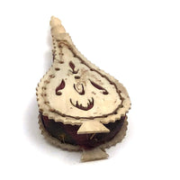 Intricate 19th C. Bellows Shaped Bone Pin Keep