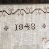 Remember Me When I am Dead, Susannah Hipple's 1848 Pennsylvania German Cross Stitch Sampler