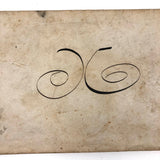Antique Envelope of 14 Golden X's is
