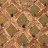 SOLD Charming and Unusual Earlier 19th Century Watercolor and Cut Paper Pineapple in Presumed Original Frame
