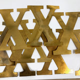 Antique Envelope of 14 Golden X's is