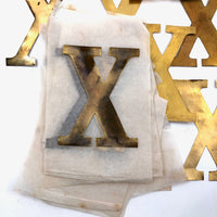 Antique Envelope of 14 Golden X's is