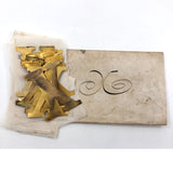 Antique Envelope of 14 Golden X's is