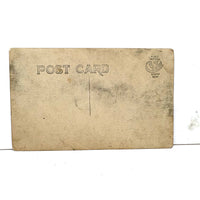 Young Men, Half Submerged, Barely There Antique RPPC