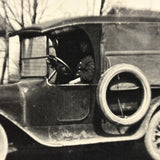 Pinhole? Beautiful, Motion-Evoking c. 1920s Snapshot of Dodge Model 30 Delivery Truck