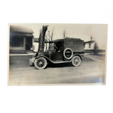 Pinhole? Beautiful, Motion-Evoking c. 1920s Snapshot of Dodge Model 30 Delivery Truck
