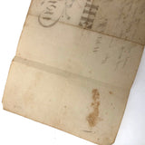 SOLD Religion is the Daughter of H<a>even [sic], Early Penmanship Exercise with Charming Mistakes and Corrections