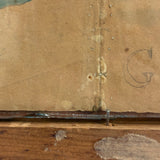 George W. Gruber's Double-sided Antique Pennsylvania Fraktur Type Watercolor with Birds and Flowers