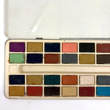 Barely Touched c. 1940s Kopy Kat 36 Color Watercolor Paint Set