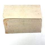 (To Mrs. Peck) My (Big Red) Heart To You, Best Old Handmade School Valentine