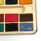 Barely Touched c. 1940s Kopy Kat 36 Color Watercolor Paint Set