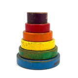 Just Right c. 1940s-50s Playskool Rainbow Stacker