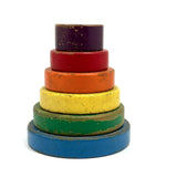 Just Right c. 1940s-50s Playskool Rainbow Stacker