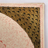 Joe D's 1970 Ink and Gold Pen Mandala Drawing