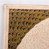 Joe D's 1970 Ink and Gold Pen Mandala Drawing