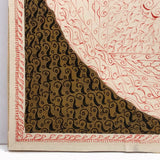 Joe D's 1970 Ink and Gold Pen Mandala Drawing