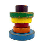 Just Right c. 1940s-50s Playskool Rainbow Stacker