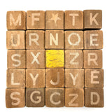 Sweet Old Bunch of Alphabet Blocks with Excellent Adaptations