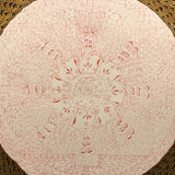 Joe D's 1970 Ink and Gold Pen Mandala Drawing